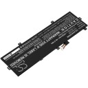 Asus RX430UA batteri (4200 mAh 11.55 V, Sort)