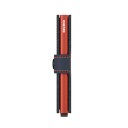 Secrid  Miniwallet lommebok m/kortholder blå/orange