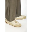 Ferragamo Dame Sko Beige 36 1/2 EU,