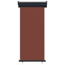 vidaXL Sidemarkise for balkong 80x250 cm brun
