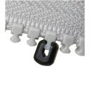GLIDELÅSSTOPPER YKK NEDE HURTIGMONTERING HVIT  10 PK