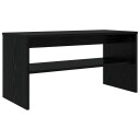 vidaXL TV skap 80 x 35 x 40 cm Svart Eik Konstruert tre