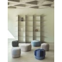 Normann Copenhagen - Circus Pouf Duo Large Blue Normann Copenhagen