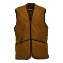 Barbour Lifestyle Warm Pile Waistcoat Zip-In Liner Brown