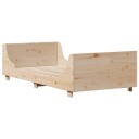  Sengeramme uten madrass 75x190 cm heltre furu 8721102852664