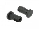 Delock - Støvdeksel for 3.5 mm jack - svart (en pakke 10)