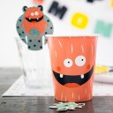 Folat Pappkopper Monster Bash 6-pakning 68346