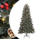  Kunstig juletre med 300 LED grønn 129,5 x 129,5 x 240 cm