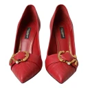 Dolce & Gabbana Dame Sko Rød 36 EU,