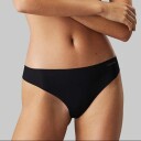 Calvin Klein Invisibles Thong - Svart L