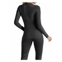 Falke Dame Topper Svart L,
