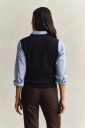 Gant Wool Knitted Vest - Navy - L