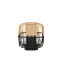 Forestier Bamboo Square Bordlampe M Black