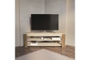 Bralyn TV-benk 120 cm - Hvit/Eik