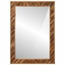  Speil Veggmontert med speil Brun 70 x 50 x 3 cm Glass