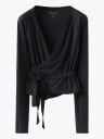 Röhnisch Smoothflex Wrap Top Sort XXXL