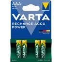 Nedis Varta Oppladbare batterier AAA 800 mAh 4-pk