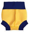 Splash About Svømmebleie Happy Nappy Ny UV50+ Gul/Navy Splash About 6 12 md Svømmebleie Blå 62 80