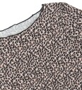 The New Feather Gray AOP TNPet L_S Pleat Kjole 5-6 år