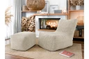 Afridi Sittepuff Utendørs 100 cm   Beige