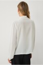 Ellos Collection   Bluse med krage   Hvit