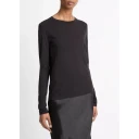 Vince Black Vince Esential L/S Crew T-Skjorter Topper Svart XL