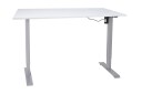 Skrivebord Cogito 1 140 cm Hev  og Senkbart Elektrisk   Gråhvit
