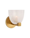 Visual Comfort Carola Single Sconce Antique Brass