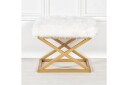 Gillie Sittepuff 40 cm   Gull/Hvit