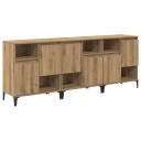  Skap 3 pcs Artisan Eik 60 x 35 x 70 cm Konstruert tre