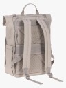 LÄSSIG Stelleryggsekk Rolltop Up Backpack taupe