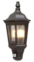 Konstsmide Firenze Vegglampe w/Sensor Svart