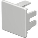 Obo Bettermann Endestykke 30x30 mm Hvit RAL 9010 for Kabelkanal