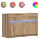 vidaXL TV-skap 91 x 34 x 61 cm Artisan eik Konstruert tre