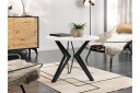 Gaddi Sofabord 65 cm - Hvit/Svart