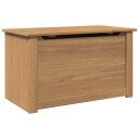  Putekasse med lokk Panama 79x42x46 cm heltre furu