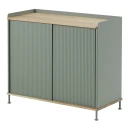 Muuto Enfold skjenk 100 x 45 cm    oiled oak Dusty Green