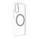 Samsung Galaxy S25 Edge Gjennomsiktig Magnetisk Mobildeksel
