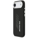 Mercedes AMG Silikon Mobildeksel MagSafe Oversize Rhombs til iPhone Air Svart