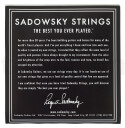 Sadowsky Svart Label SBN 45-105
