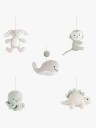 BabyS Only Musikkuro Animals Laurel Green/Warm Linen