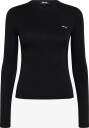 ROTATE Long Sleeve T Shirt   BLACK   XS