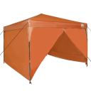 vidaXL Pop-up markise telt Oransje 300 x 300 cm stoff