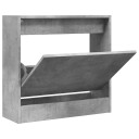  Skoskap betonggrå 60x21x57 cm konstruert tre 8721012381216