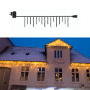Sirius Top-Line istapper | 100 varmhvite lys | 2,5x0,75m. | STARTSETT