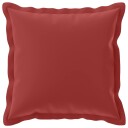 vidaXL Putetrekk 12 stk. HOUTEN Vinrød 40 x 40 cm Polyester