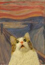 The Meow 02 Poster Plakat / 70x100cm