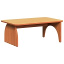  Kaffebord Voksbrun 80 x 50 x 31 cm Massiv furu tre