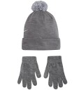 Nike Bh-Beanie Sets Grey ONE SIZE