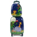 2-delt koffertsett reisebagasje barnebagasje 16'' koffert + 12'' ryggsekk